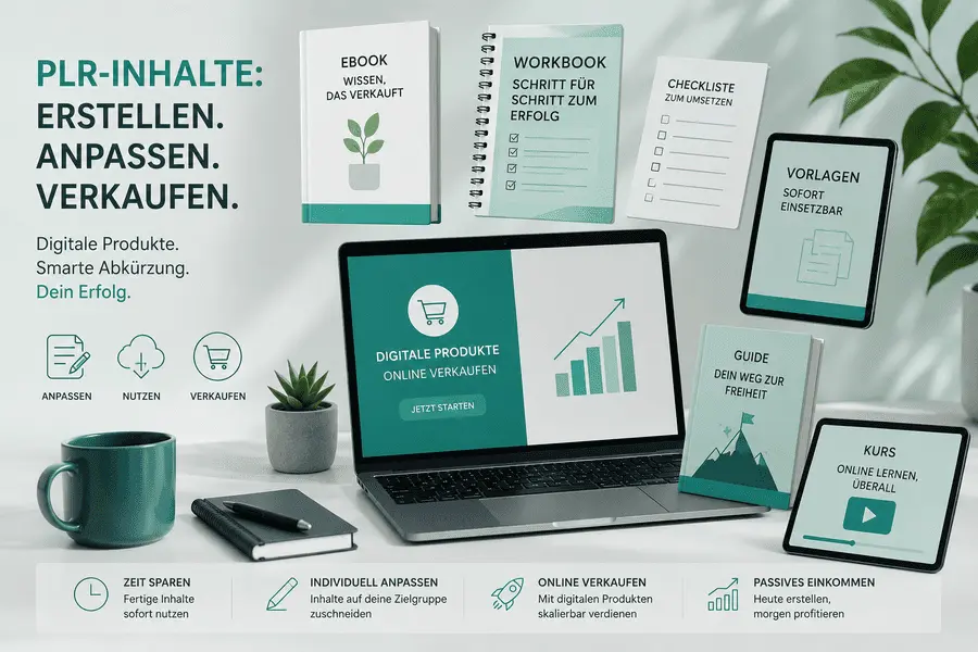 PLR Produkte zum Wiederverkauf